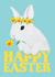 Easter Bunny Happy Easter Card created by @Cupsie's Creations
