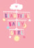 Beautiful baby girl mobile - New baby design created by Pencilface