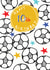 Football 10th Birthday Card created by Pom Pom Party Cards