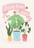 Pretty New Home Card - House Plants - Bee - Happy New Home created by Chloe Fae Designs