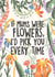 Floral Mother’s Day Card created by Saluki Studio
