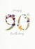 Happy 90th Birthday Floral Card created by Leanne Munro