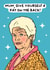 Funny Mothers Day Card - EastEnders - Pat Butcher - Give Yourself A Pat created by Duck & Mustard