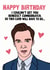 Benedict Cumberbatch Birthday Card created by Woody's Design