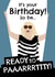 Ready to Party! - Happy Birthday created by Codfish Design
