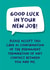 Good Luck Job Card created by Norm & Then