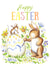 Easter bunny card created by Kate Garrett