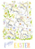 Bouncy Lambs Easter card created by Kate Garrett