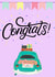 Congratulations Just married card created by Turner and Bray