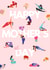 Pretty Mothers Day Card - Mum - Yoga - Happy Mother's Day created by Nina Bombina