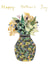 Floral vase Mother's Day card created by Mary's House Designs