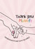Thank you midwife created by Lucy Rose Party