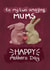 To Two Mums on Mothers Day created by PetitArt