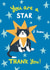 You Are A Star- Thank You Card created by Nat Ellis Illustration