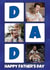 Dad classic Father's Day Personalised Photo Card 21689 created by @Cupsie's Creations