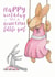 Beautiful Little Girl Birthday Card created by Helen Morgan Illustration