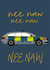 Emergency Services Nee Naw Card created by Rosie White Designs