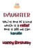 Funny daughter birthday  created by LynseyLovez