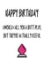 Butt plug birthday card created by OnlyPans