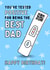 Dad Birthday Card - Tested Positive For Being the Best Dad created by Gobbygifts