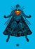 Heartfelt Father's Day/Birthday Card - Superman created by Cardology