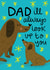 Dog fathers day card 1000 created by Faye Finney