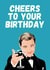 Leo Dicaprio Birthday Card created by Highgrove Cards