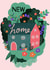 New Home Card - Colourful House with Flowers created by Fayeillustration