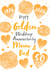 Golden Wedding Anniversary- 50 Years- Happy Golden Wedding Anniversary Mum & Dad created by Juniper and Rose Studio