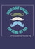 Moustache Gracias Dad! created by Lorna Helen Prints