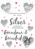 Silver Wedding Anniversary Grandma and Grandad created by Juniper and Rose Studio