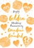 Golden Wedding Anniversary Grandma and Grandad created by Juniper and Rose Studio