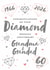 Diamond Wedding Anniversary Grandma and Grandad created by Juniper and Rose Studio
