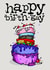 Happy Birth-Gay Inclusive Rainbow Cake LGBTQIA created by Andy Medcraft (friedandy)