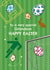 Grandson Happy Easter Soccer Card created by @squiggleinthecity
