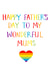 Lesbian mum fathers day card created by Naughty Nice