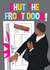 Funny Will Smith New Home Card - Oscars Slap - Shut The Front Door created by Kasia Cards