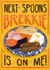Classic Spoons Plate Breakfast Card created by AbiGoLucky