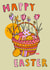 Easter basket card created by Freya Niamh Design