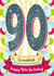 Happy 90th Birthday Card Grandad created by Little Silverleaf