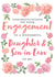 Floral Engagement Card - Daughter and Son in Law to be created by Juniper and Rose Studio