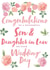 Wedding Son and Daughter in Law created by Juniper and Rose Studio