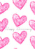 Anniversary card with pink hearts created by Cally T