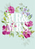 Mr & Mrs - Wedding day floral card created by Paula Rich