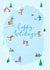 Happy winter holidays card created by Anna Araslanova