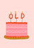 Old Birthday Candles Card created by Amelia Ellwood