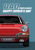 69 911 CLASSIC SPORTS CAR Father's Day Card created by RetroMotion Artwork