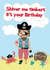 Pirate Themed Birthday Card created by @Laura Lonsdale Designs