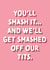 You'll smash it... Good Luck Card created by Cards from Designers