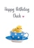 Happy Birthday Chick Card created by Yamaste Art